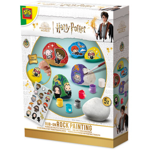 Harry Potter - Rub-on rock painting