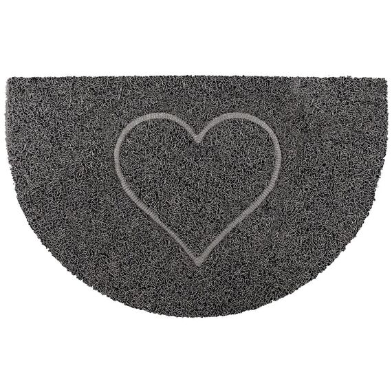 Oseasons Heart Half Moon Doormat