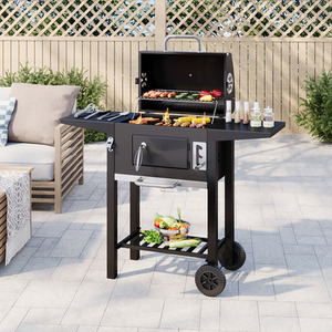 Outdoor Movable Charcoal BBQ Grill