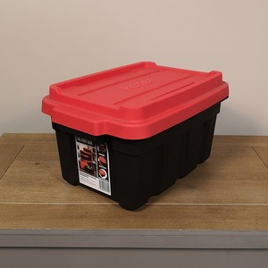 11L Small Tuff Stackable Storage Box with Lid and Carry Hand