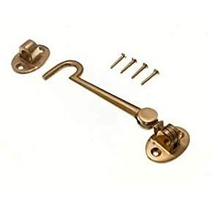 Cabin Hook and Eye Silent Polished