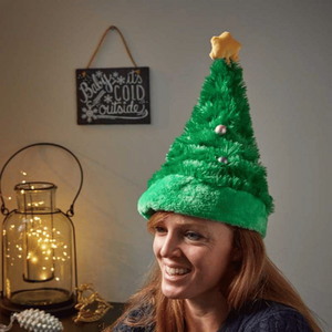 Battery Operated Animated Dancing Christmas Tree Hat