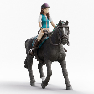 SCHLEICH Horse Club 42712 Lisa and Storm Toy Figure Set