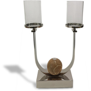 OrbGlow Twin Candle Stand