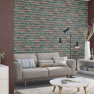 Textured  Brick Wall Wallpaper Vinyl Industrial Paste The Wall