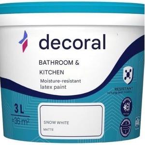 Bathroom Kitchen Paint Matte Anti Mould