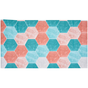 Roll of Self-adhesive Tile-Effect PVC Flooring