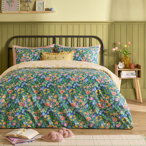 Emerie Floral Reversible Duvet Cover Set