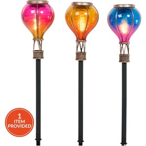 Solar Hot Air Balloon Shaped Stake Light