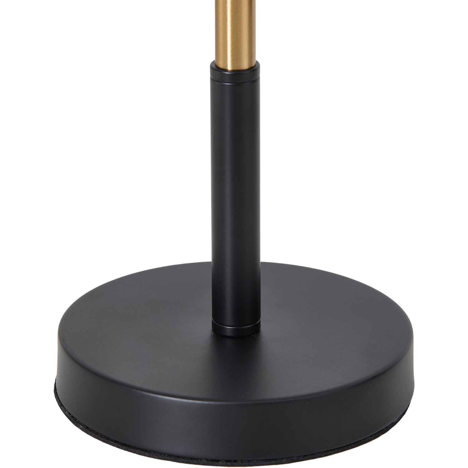 7w Modern Elegant Table Lamp - Black White Gold