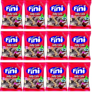 Fini Sweets Jelly Cola Bottles Pica Gummy Jellies 12 x 75 Grams