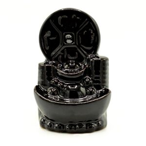 Backflow Incense Burner Ancient Chinese Coin
