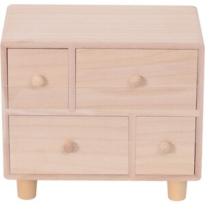 Paint Your Own Wooden Drawer Set