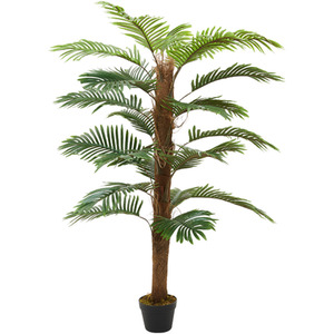 Breeins Artificial Palm Tree in Pot for Home Decoration