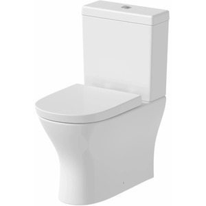 Close Coupled Back to Wall Rimless Toilet