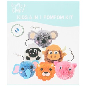 Kids 6 in 1 Pompom Kit