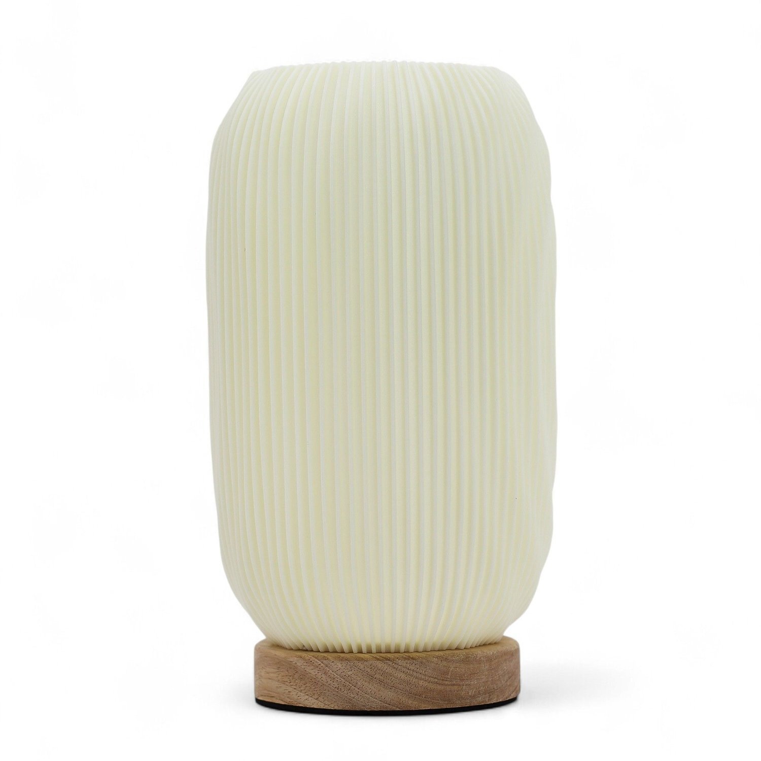 Modern Twisted New Wave Usb Lamp Brightness Settings - Off White