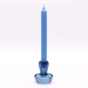 Royal Blue Mushroom Flip Candle Tealight Holder Unique Table Decor