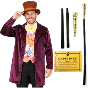 Factory Boss Costume - Cane & Golden Ticket