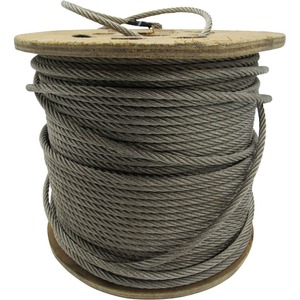 Stainless Steel Wire Rope Cable 14MM 7x19 (1M Lengths 7 x 19 Rigging Marine)