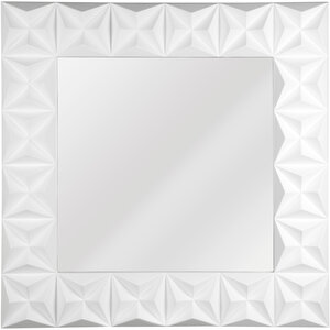 Sinarge Champagne Finish Clamshell Design Wall Mirror