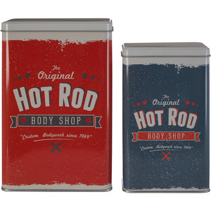 Paice Set of 2 Hot Rod Storage Canisters