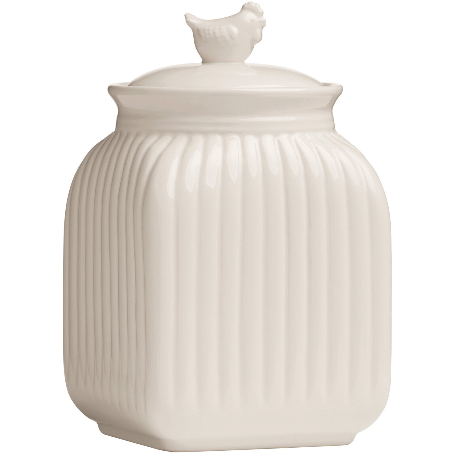 Mrs Henderson Small Canister - Cream