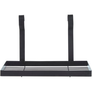 Sorello Matt Black Hanging Shelf Storage Rack