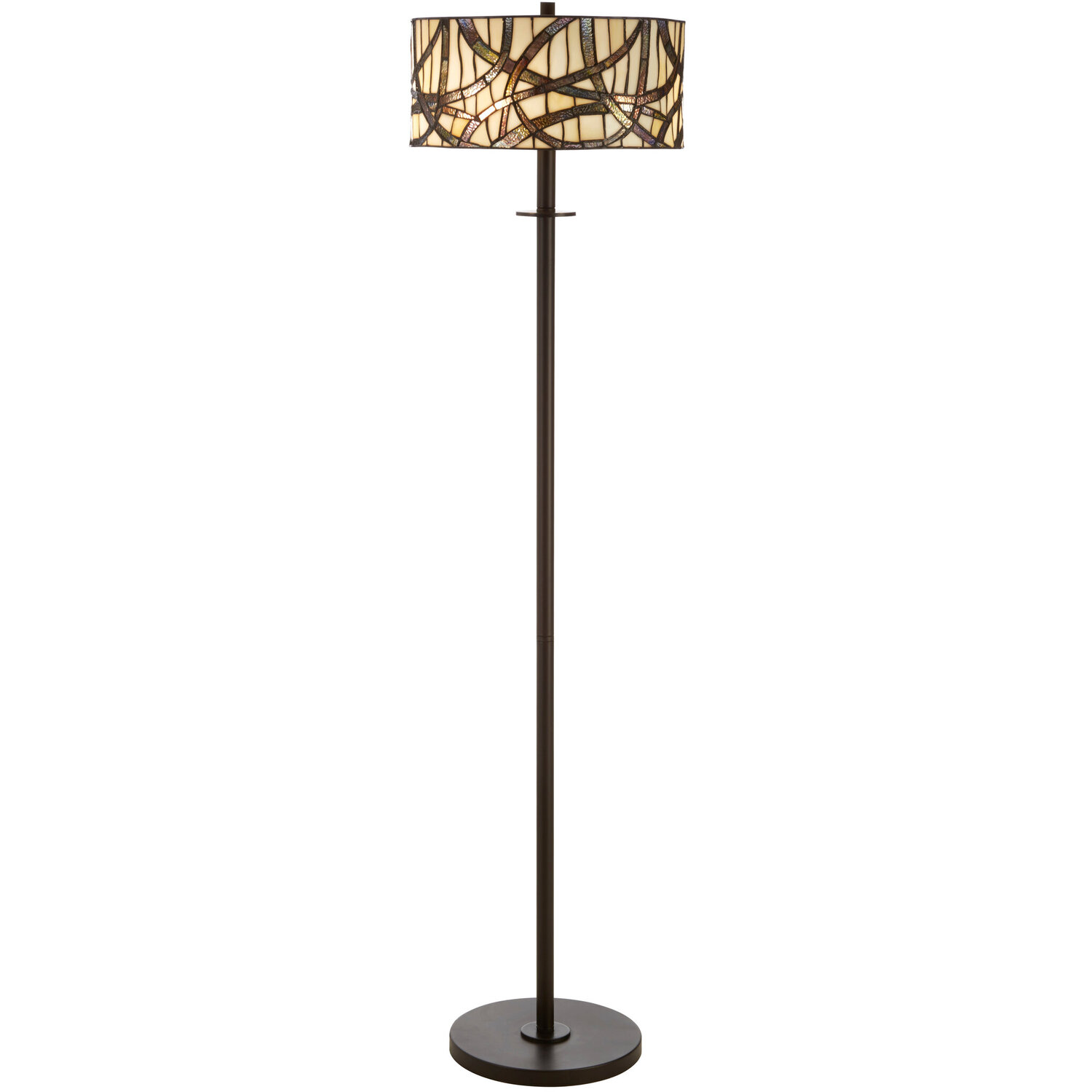 Waldorf Branch Floor Lamp - Brown