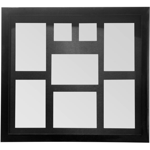 Maren Black Multi Photo Frame