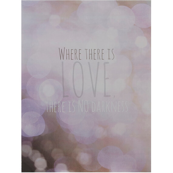 Madera Where There Is Love Wall Plaque