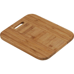 Aleki Bamboo Round Edge Chopping and Serving Board with Handle