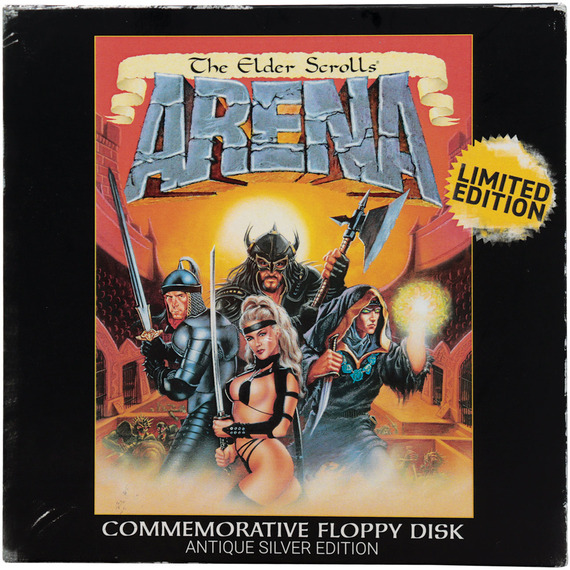 The Elder Scrolls Arena Floppy Disk Replica