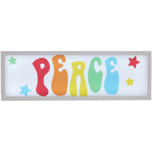 Peace LED Light Box