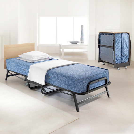 Jay-Be Crown Folding Bed Waterproof Deep Sprung Mattress - Single