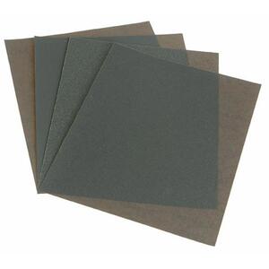 Faithfull Wet & Dry Paper Sanding Sheets 230 X 280mm Coarse (4)