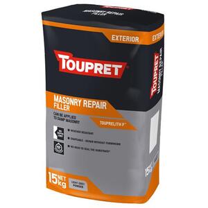 Toupret Exterior Masonry Repair Filler 15kg
