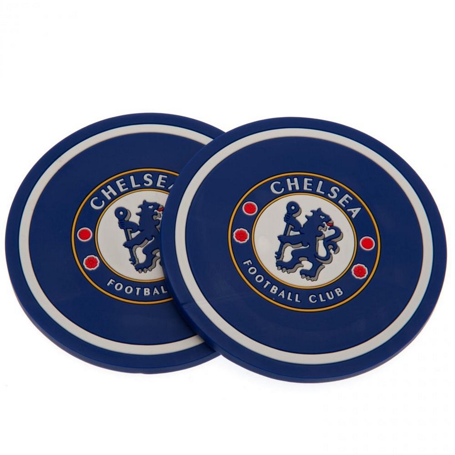 Image of Chelsea FC Crest Coaster Set (Pack&hellip;