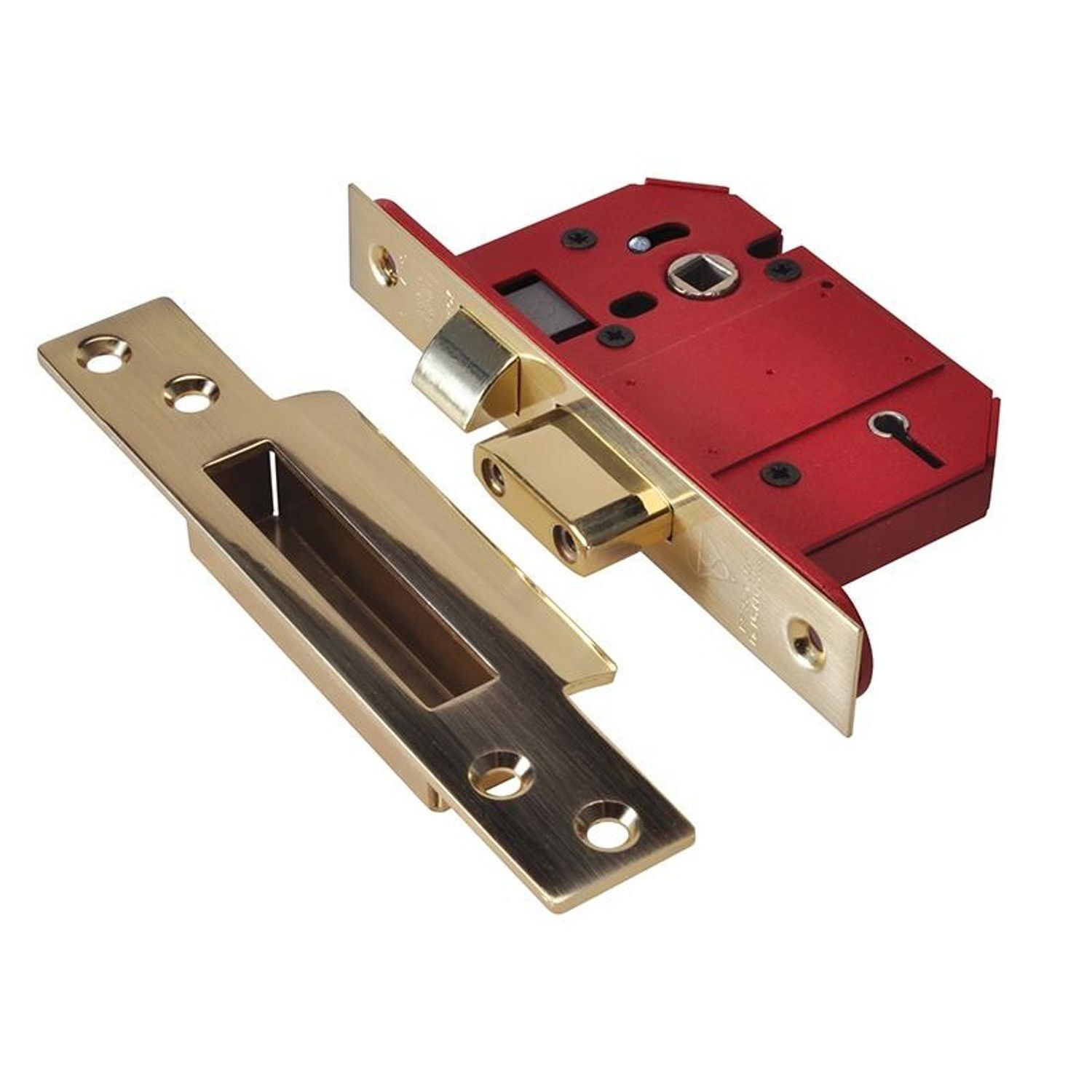 Union Strongbolt 2200S 5 Lever Mortice Sashlock - Satin Brass