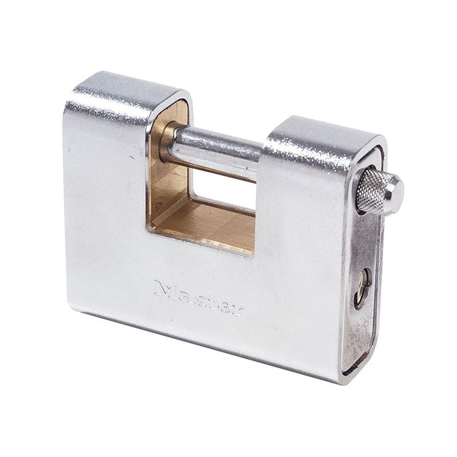 Master Lock Solid Armoured Shutter Padlock - Multi Colour