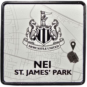 Newcastle United FC Route To St James´ Park Badge