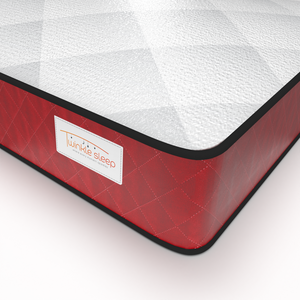 Twinkle Sleep Kids Coil & Memory Foam Mattress, Red Side