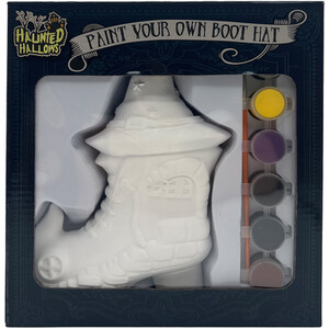 Paint Your Own Boot Hat Kit