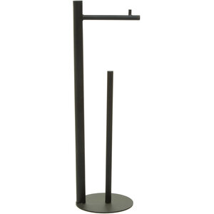 Fay Black Toilet Roll Holder
