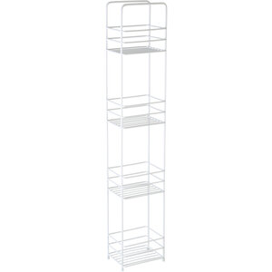Dara Four Tier White Rectangular Storage Caddy