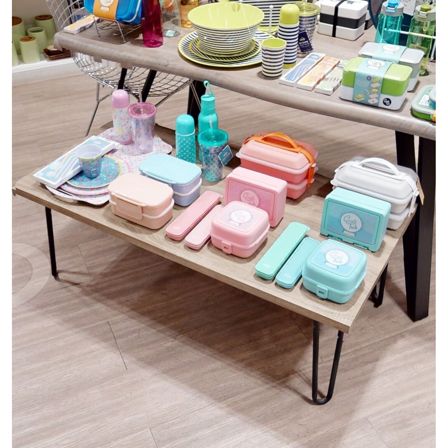 Maison By Premier Mimo Casey Large Tray With Handles - Multicolour