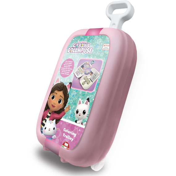 Gabbys Dollhouse Trolley by Multiprint  Kids Travel & Activity Case