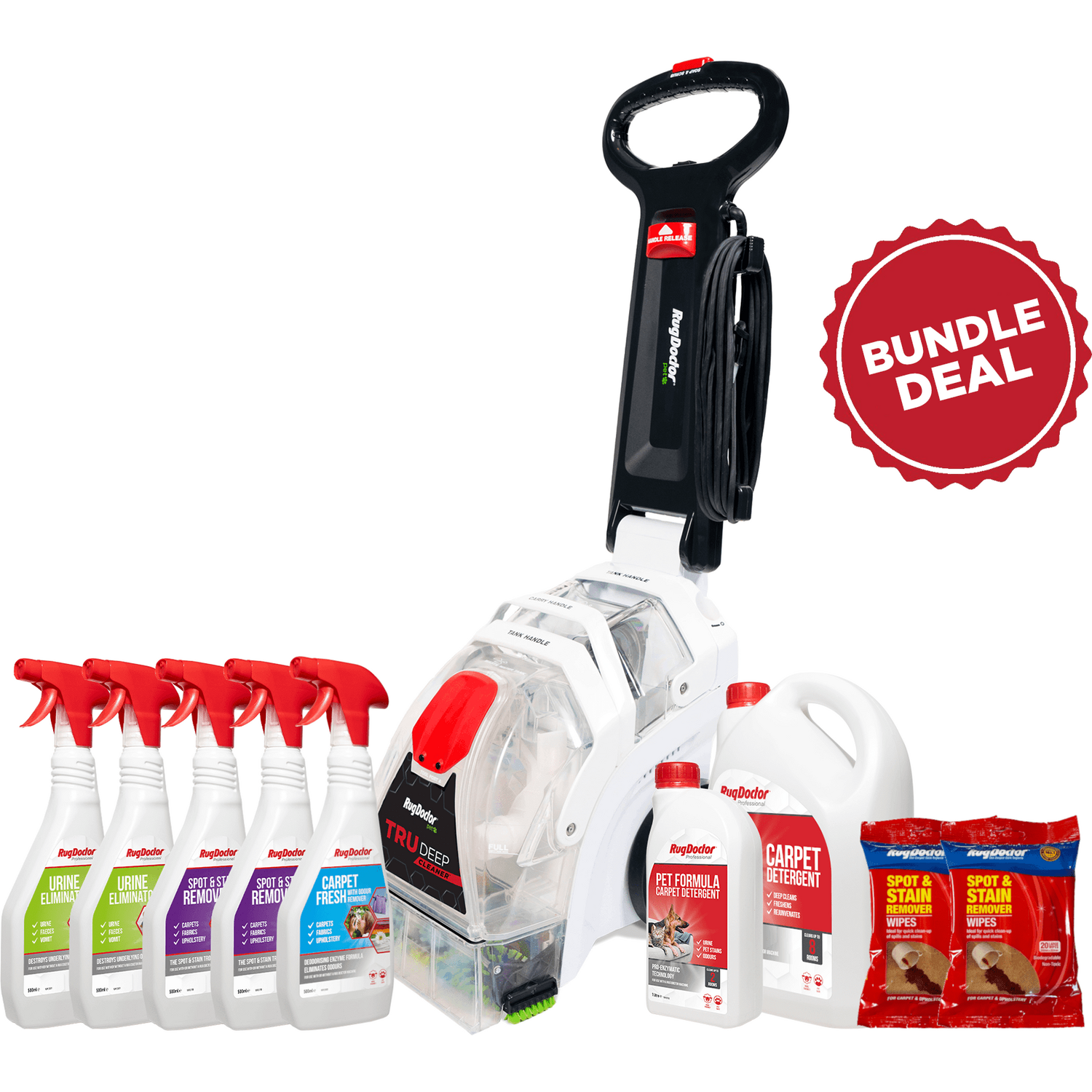 Rug Doctor TruDeep Carpet Cleaner Red - Image 3