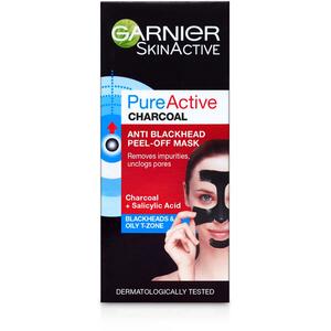 Garnier PureActive Anti Blackhead Charcoal Peel Off Mask 50ml