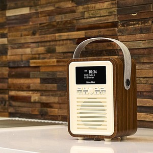 Brown Retro Mini DAB Radio  shot 17083464